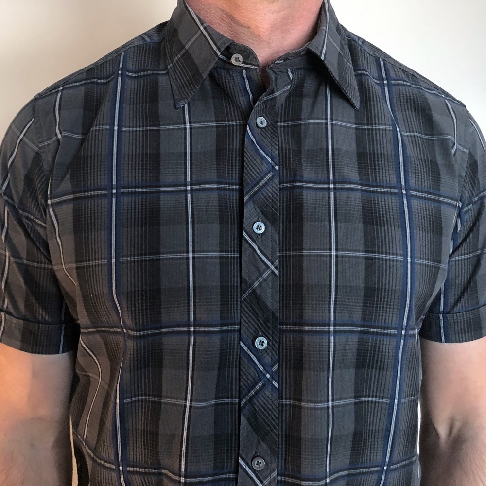 Mexx - Plaid Short-Sleeve Shirt